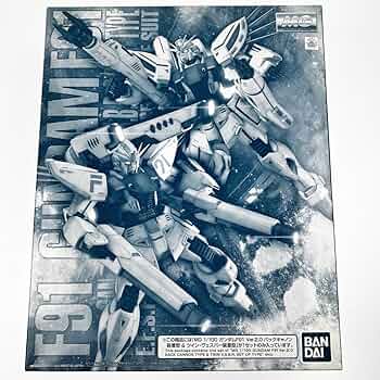 MG 1/100 ガンダムF91 Ver.2.0 バックキャノン装着型＆ツイン・ヴェスバー装着型 プラモデル(ホビーオンラインショップ限定) mxn26g8 Amazon.com: MG ガンダムF91 Ver．2．0 バック